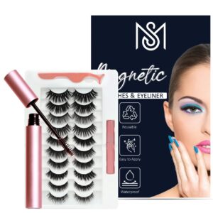 BuxSalon Magnetic Eyelashes & Eyeliner Kit by Suchi-Muchi
